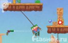 Играть в игру Взорвать бандитов